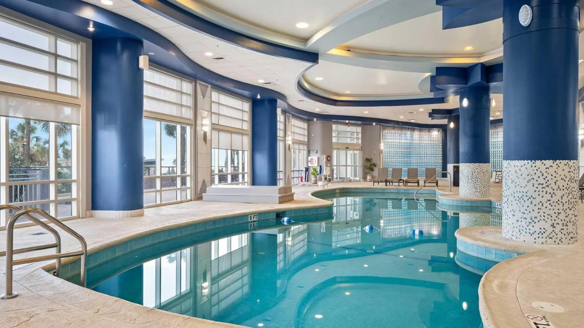 Tatil Evi Luxury 16Th Floor 1 Bedroom Condo Direct Oceanfront Wyndham Ocean Walk Resort Daytona Beach | 1608
